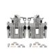 Pair For Vw Golf Audi single piston Rear Brake Calipers w/ Bracket