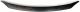 Matte Black Line Front Bonnet Hood Trim With Logo Fit For Toyota