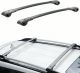 VEVOR Roof Rack Cross Bars Fit for 2014-2021 Subaru Forester with Raised Side Rails 200 lbs Load Capacity Aluminum Crossbars with Locks for Rooftop CD