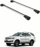 2005-2015 Toyota Fortuner Roof Rack Cross Bars Set to Fit | Gray | Removable | Plastic | OE