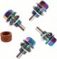 Engine Oil Pan Magnetic Oil Drain Plug Bolt Screw Fits for Toyota Chevrolet Nissan Lexus Mazda Cadillac Fits for BMW GMC Ford Buick Honda Acura -