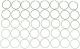 Mahle Rings Toyota 4.7L V8 2UZFE 1998-2009 Plain Ring Set 42240CP.010