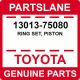 1301375080 Toyota Ring Set Piston