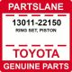 1301122150 Toyota Ring Set Piston