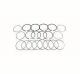 Toyota 00591-17868-81 PISTON RING SET 4 CYL 0.50 MITSUBISHI 4G63 TY00591-17868-81