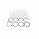 Toyota 13013-76013-71 PISTON RING SET 4 CYL 0.50 TOYOTA 4Y TY13013-76013-71