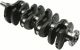 OEM Crankshaft Standard Compatible with Toyota Corolla Celica 2000-2005 Compatible with Chevrolet Pontiac Vibe1.8L L4 2003-2008
