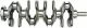 Replacement Toyota 1.8 Engine Crankshaft Kit | 29620, 965400 | 1998-2008 Toyota Corolla / Matrix 1.8L