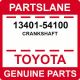 13401-54100 Toyota Genuine Crankshaft