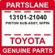 1310121040 Toyota Piston Sub-Assembly W/Pin