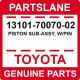 131017007002 Toyota Piston Sub-assembly W/pin