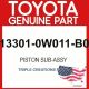 133010W011B0 Toyota Piston Sub-assembly W/pin Lh
