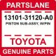 1310131120A0 Toyota Piston Sub-assembly W/pin