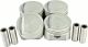 Dnj P124a.20 Oversize Complete Piston Set Fits Cars & Trucks 97-01 Hyundai Tiburon 2.0l Dohc