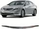 PartsFlow Front Hood Moulding Trim Chrome Gray For 2011 2012 2013 Hyundai Sonata HY1235101