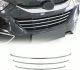OMAC 2010-2015 Hyundai Tucson Front Bumper Grill Trim Molding Steel Silver 3 Pcs 3208082