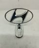 HYUNDAI Front Hood Ornament Emblem Badge Chrome Fits For HYUNDAI | Logo | Chrome | Custom Image | Car