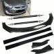 For Hyundai Accent Front Bumper Lip Chin Body Kits Side Skirt Strut
