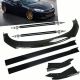 For Hyundai Genesis Coupe Front Bumper Lip Chin Bod Side Skirt Strut
