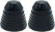 Zreneyfex 2PCS 70mm-100mm Universal Headlight Dust Cover 3.9