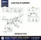 genuine Lock Key & Cylinder 819054fc05 For Hyundai Porter Ii