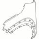 Hyundai 66321-BE000 PANEL-FENDER,RH