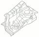2014 2015 Hyundai Fender Apron Assembly 64501-2S550