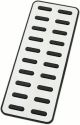MYMOCCY Car Foot Rest Pedal Cover for Hyundai Elantra i30 Santa Fe Tucson KIA Optima K5 etc Footrest Accessories