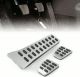MT Foot Pedals For Hyundai Sonata Tucson IX35 Santa Fe For Kia | Rubber | Silver | China