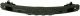 2007 Hyundai Accent SE Front Bumper Reinforcement