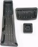Car Foot Rest Gas Brake Pedal Pads For Hyundai Sonata Tucson Santa Fe IX35 IX45 | Silver | Aluminum | Easy Installation | Pedals | China | Push-On