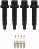 Toyota Yaris 1.5L 4 Cylinder Denso 4 Ignition Coil 1 Bosch Iridium Spark Plugs Kit