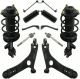 TRQ 2012 Hyundai Tucson Front 12 Piece Steering & Suspension Kit PSA56838