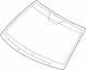 Hyundai Sonata Windshield - 861100A200. Glass Assembly - Windshield. A Windshield for a vehicle. WINDSHIELD