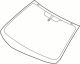 Hyundai Elantra Windshield - 86111AA095. Glass - Windshield. A Windshield for a vehicle.