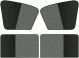 Magnetic Car Priavcy Curtains Universal Car Net Sun Visor Summer Protective Window Shade for Car