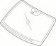 Hyundai Santa Fe Windshield - 861100W021. Glass Assembly - Windshield. A Windshield for a vehicle.