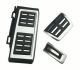 Stainless steel pedals suitable for VW Golf 7 GTi MK7 Lamando Passat B8 Skoda, AT With Rest Pedal