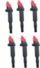 6PCS ARKAUTO HIGH PERFORMANCE BOSCH TYPE IGNITION COIL UF592 12137594937 For Bwm 1 3 4 5 6 7 M Power Sereis X1 X3 X5 X4 X6 Z4 Activehybrid E&f