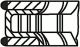 Piston Ring Kit 60734V0 by Mahle Original