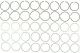 Mahle Rings GMC Pass 350 5.7L Eng 96-99 GMC Trk 350 5.7L Eng 96-99 Plain Ring Set 51785CP