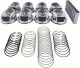 Piston Ring Kit Replacement for 2009-2015 Dodge Jeep Ram 1500 Chrysler 300 Grand Cherokee 5.7L VIN Code T 68046210AB 68046210AA Flynsu
