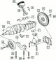 5018625aa Complete Engine Piston Ring Set / OEM Dodge 2001