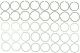 Mahle Rings GMC Pass 350 5.7L Eng 96-99 GMC Trk 350 5.7L Eng 96-99 Plain Ring Set 51785CP.020
