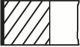 MAHLE Mercedes-Benz Piston Ring Set 1120300124