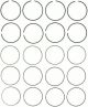 Mahle Rings GM 3800 Vin K 1995-2000 Moly Ring Set 41847CP.020