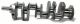 Eagle Eag104013750 3.75 in. Stroke Internal Balance Crankshaft for Forged Pontiac V8