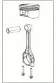 Chrysler Pacifica (2017; 2018; 2019) Used for: PISTON PIN AND ROD. Grade 1 - 68223459AD. Cylinders 2-4-6