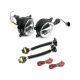 Yellow/White DRL LED Fog Light Kit for Citroen C3 C4 Picasso Cactus C5 DS3 DS4