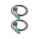 2x Bosch 0261231038 Knock Sensor for Audi A6/A8 4.2L